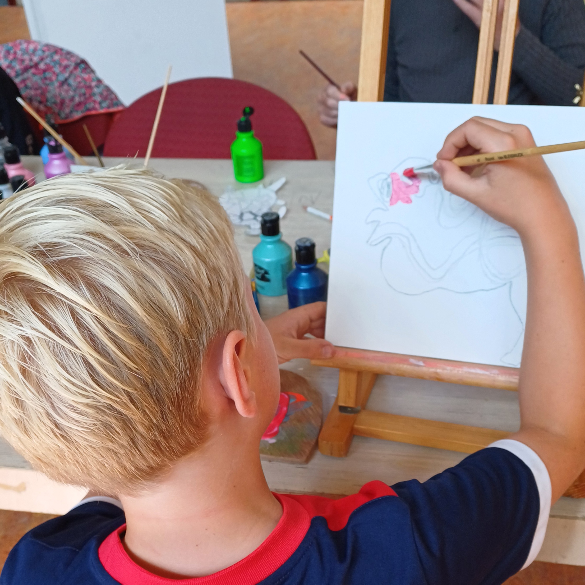 Kunst/schilder lessen voor kinderen